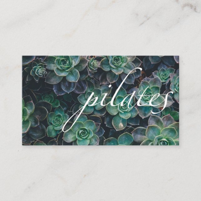 Pilates Business Card (Front)