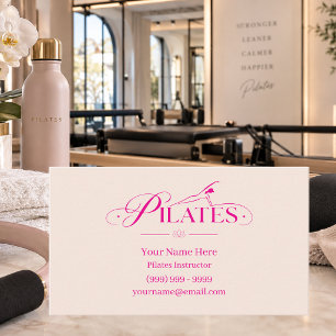 Pilates Business Card