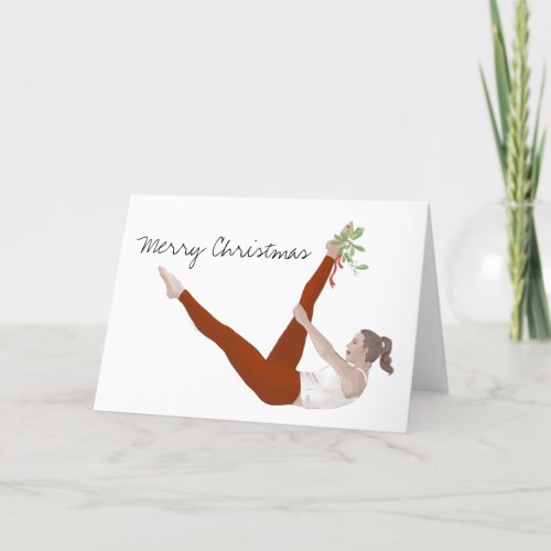 Pilates Christmas Card