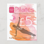 Pilates Class Advertising Flyer
