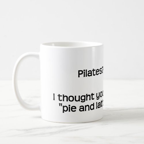 Pilates Coffee Mug