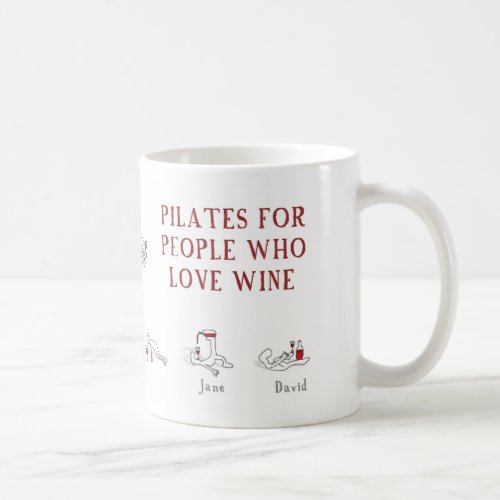 pilates coffee mug