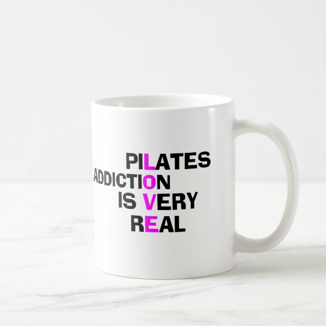 Pilates Coffee Mug - Funny Gifts (Right)