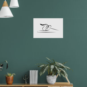 Pilates Coordination Pose - Reformer Poster