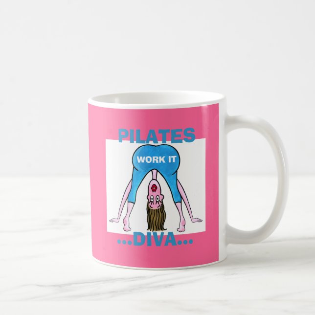PILATES Diva Mug (Right)