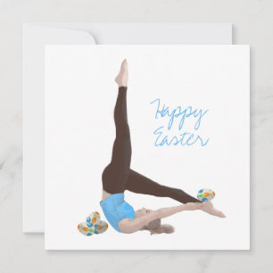 Pilates Easter Card