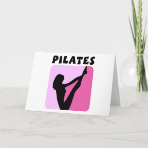 Pilates figure design! card