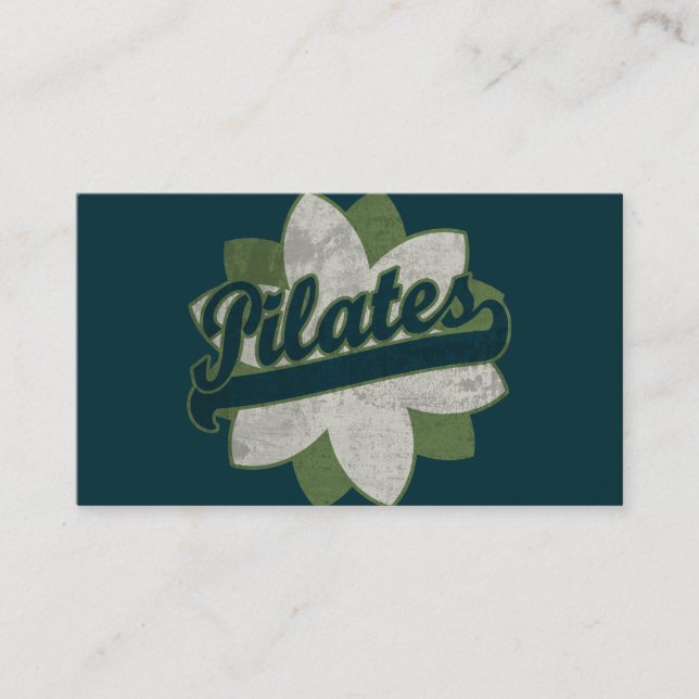 Pilates Flower Business Card (Front)