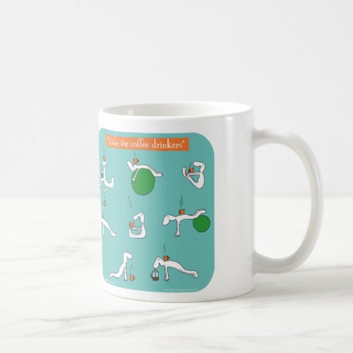 pilates for coffee drinkers coffee mug