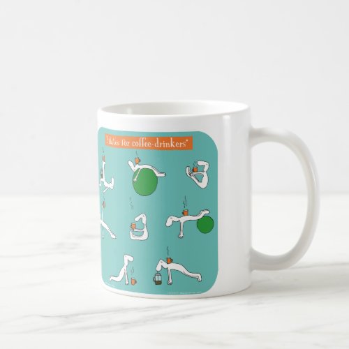 pilates for coffee drinkers coffee mug