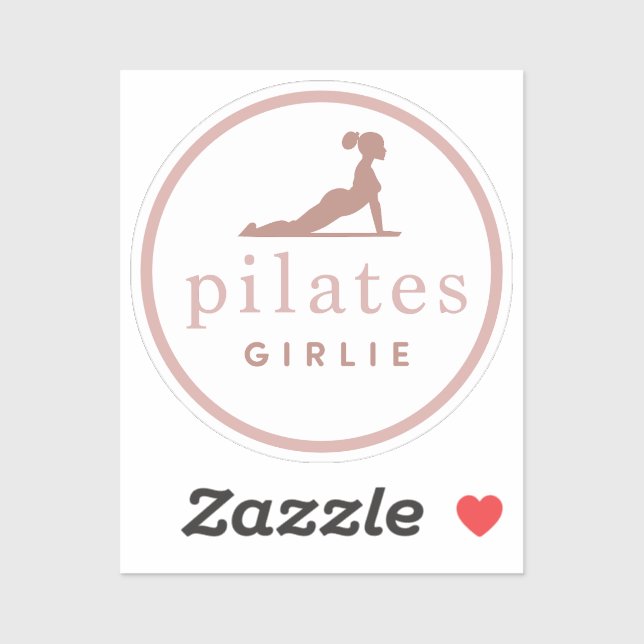 Pilates Girlie Sticker (Sheet)