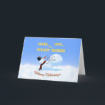 Pilates Holiday - Peace, Love and Perfect Teasers<br><div class="desc">Peace,  Love and Perfect Teasers Snowman Holiday card is the prefect card for Pilates instructors and people who love Pilates.</div>