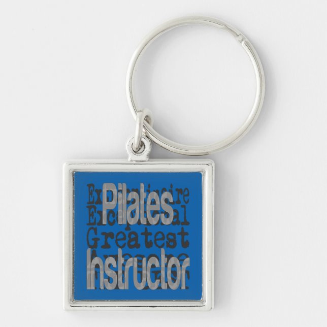 Pilates Instructor Extraordinaire Keychain (Front)