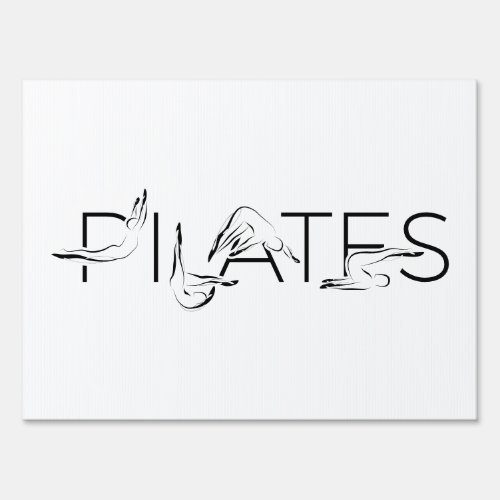 Pilates Instructor Pilates Letters   Sign