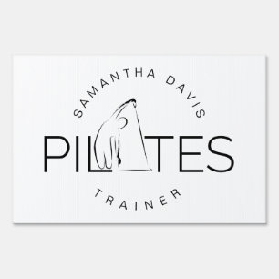 Pilates Instructor Pilates trainer Sign