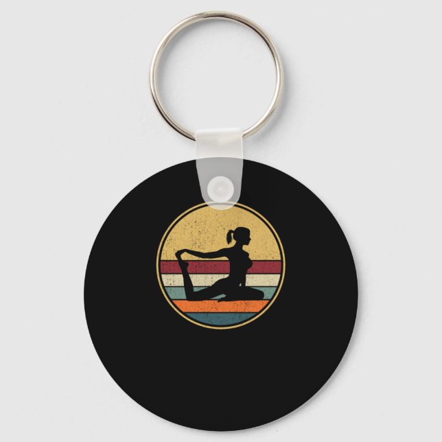 Pilates Keychain (Front)