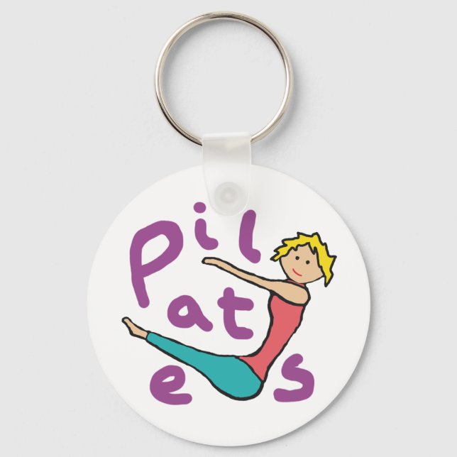 Pilates Keychain (Front)