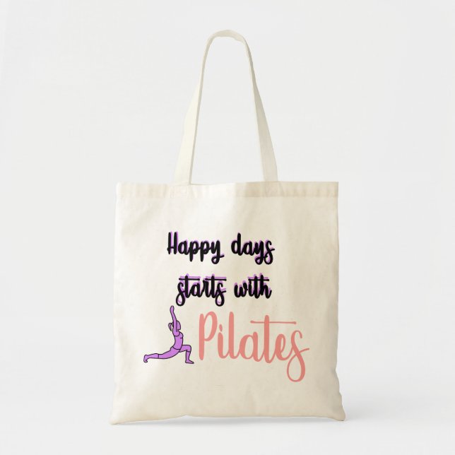 Pilates Lovers! Tote Bag (Front)