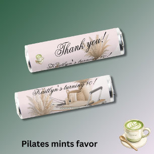 Pilates & Matcha (any age) 40th Birthday Event Breath Savers® Mints