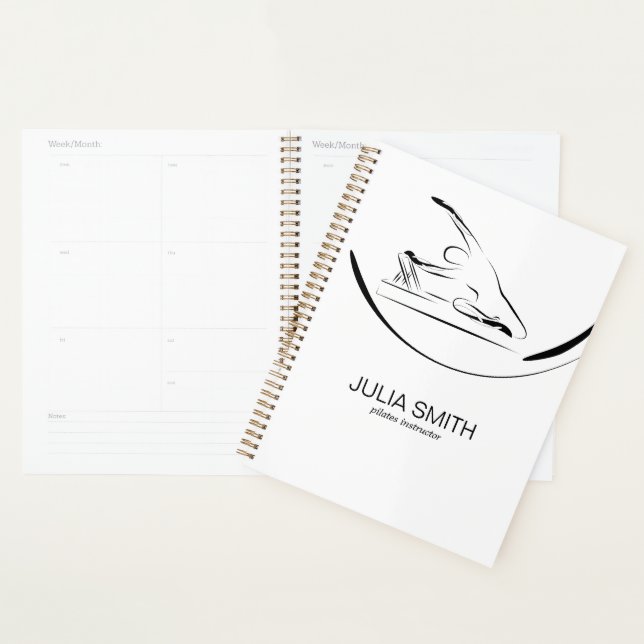 Pilates Mermaid on the reformer Planner (Display)