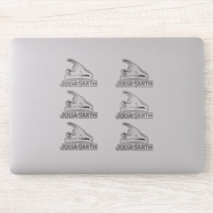 Pilates Mermaid on the reformer Sticker