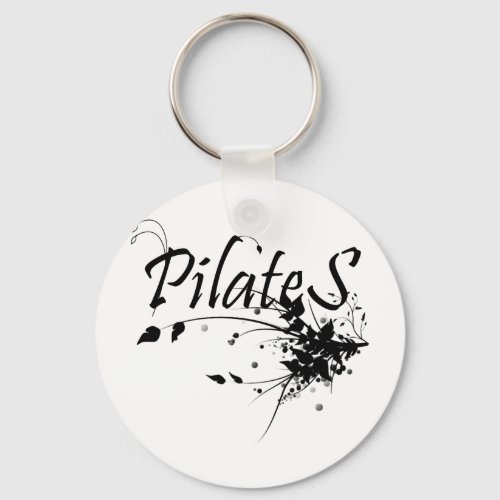 Pilates Method fan Pilates Art Keychain