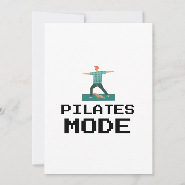 PILATES MODE HOLIDAY CARD (Front)