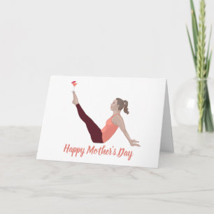 Pilates Mother's Day Card