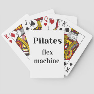 pilates playing cards