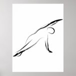 Pilates Pose   Poster