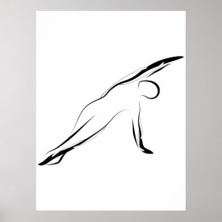 Pilates Pose Poster