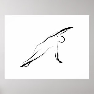 Pilates Pose   Poster
