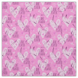 Pilates Poses Seamless Pattern in dark pink Fabric