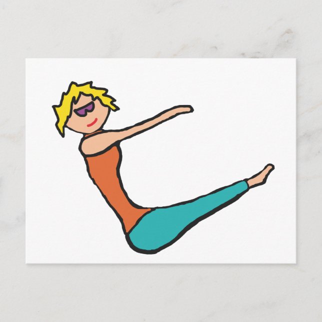 Pilates Postcard (Front)