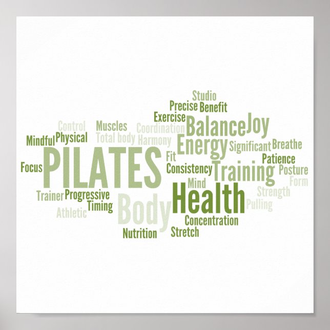 PILATES Poster (Front)