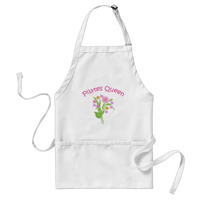 Pilates Queen original design! Adult Apron (Front)