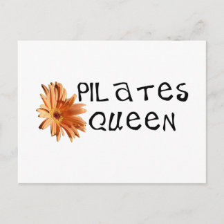 Pilates queen unique design! postcard