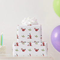Pilates Santa Seamless Christmas Patterns