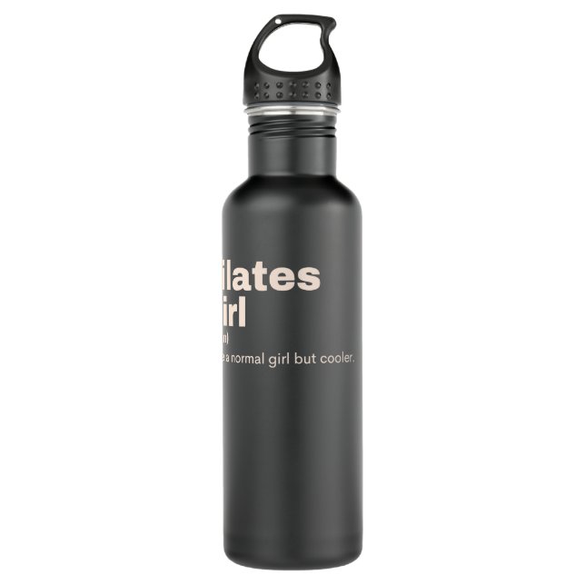 - Pilates Stainless Steel Water Bottle (Front)