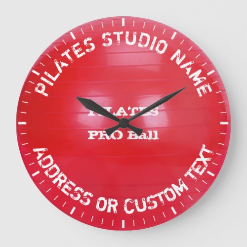 Pilates Studio Owner Pilates Class Pilates Teacher Large Clock