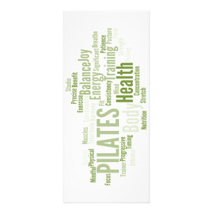 Pilates Studio Price List Rack Card