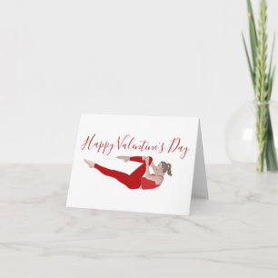 Pilates Valentine's Day Card