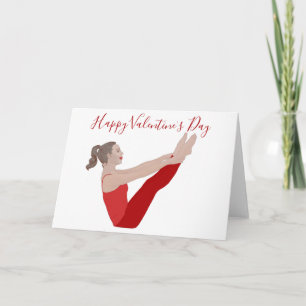 Pilates Valentine's Day Card