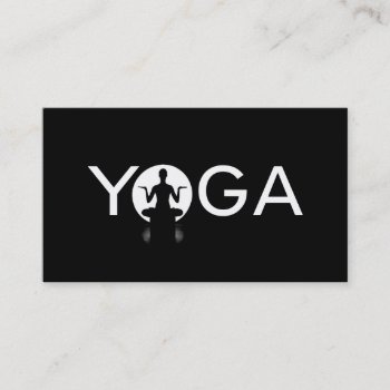 Pilates  Yoga Instructor Meditation  Spiritual Business Card by olicheldesign at Zazzle