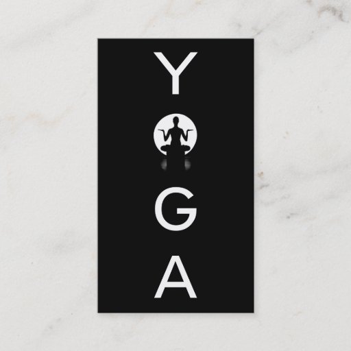 Customizable Pilates, Yoga Instructor Meditation, Spiritual Business Card Templates