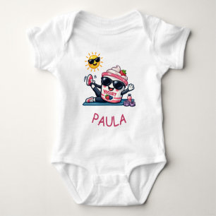 Pilates Yogurt Baby Bodysuit