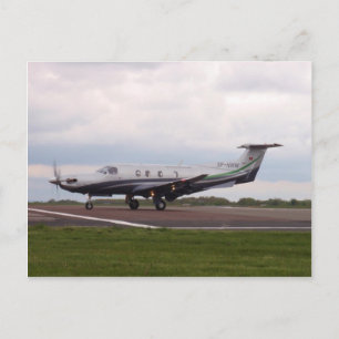 Pilatus PC 12 SP-NWM Postcard