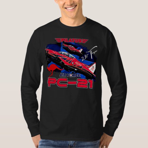 Pilatus PC_21 Advanced Pilot training Aircraft T_Shirt