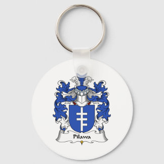 Pilawa Family Crest Keychain