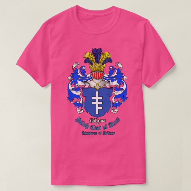 Pilawa Polish coat of arms T-Shirt (Design Front)